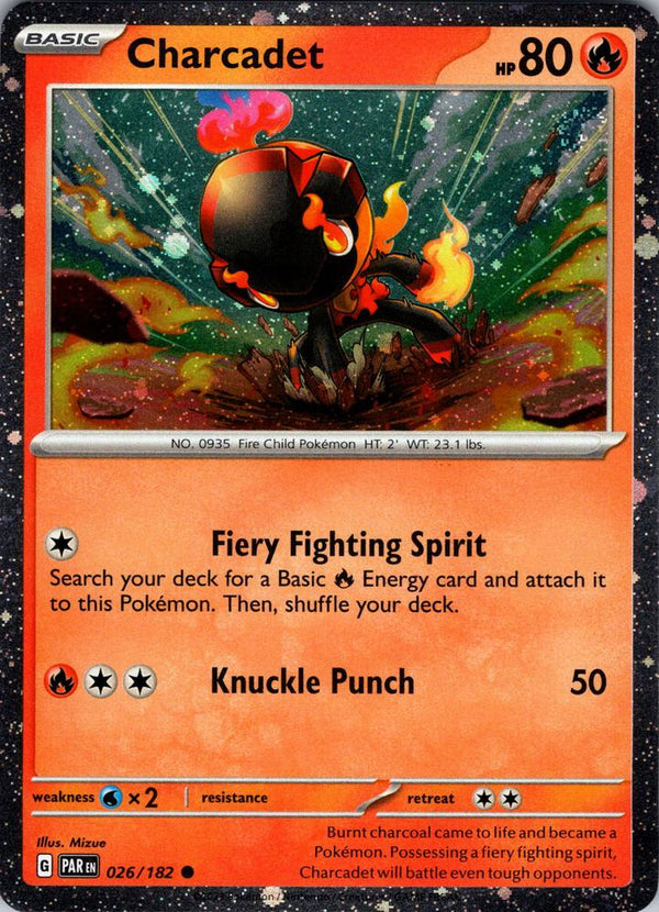 Charcadet - 026/182 (Cosmos Foil) - Pokémon
