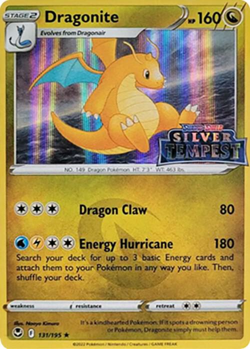Dragonite (Silver Tempest Stamped) - Pokémon