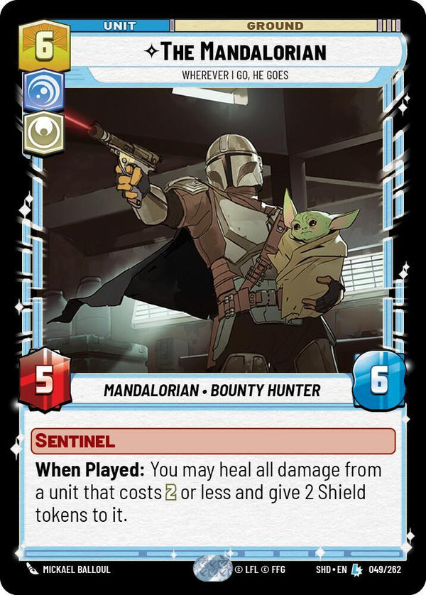 The Mandalorian - Wherever I Go, He Goes - Star Wars Unlimited
