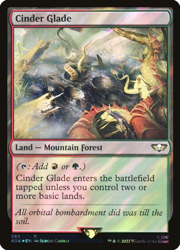 Cinder Glade (Surge Foil) - Magic: The Gathering