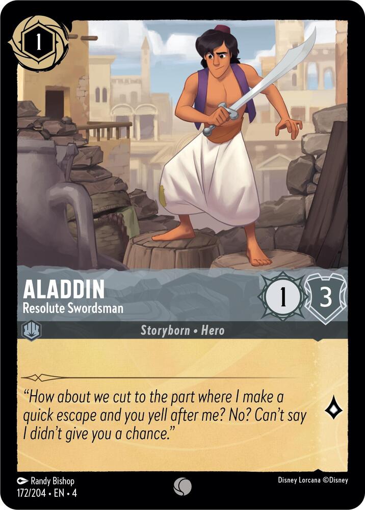 Aladdin - Resolute Swordsman