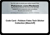 Code Card - Paldean Fates Tech Sticker Collection [Maschiff] - Pokémon