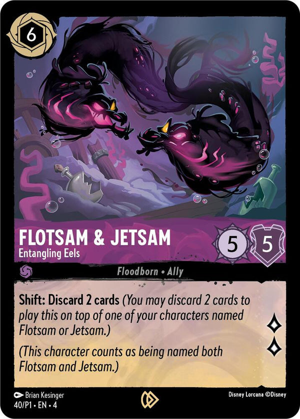 Flotsam & Jetsam - Entangling Eels - Disney Lorcana