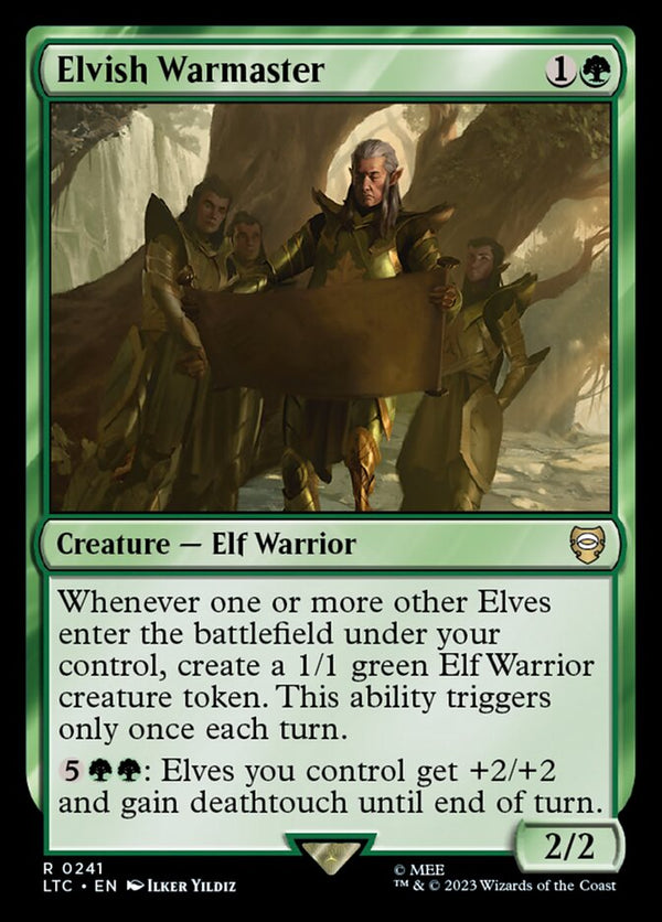 Elvish Warmaster - Magic: The Gathering
