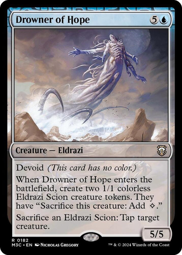 Drowner of Hope (Ripple Foil) - Magic: The Gathering