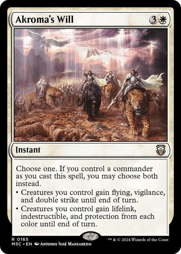 Akroma's Will (Ripple Foil) - Magic: The Gathering