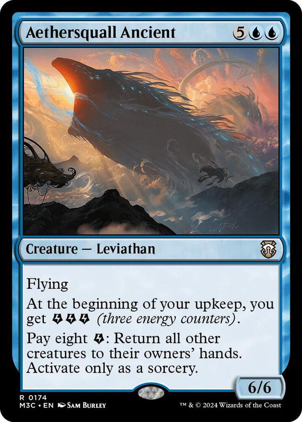 Aethersquall Ancient (Ripple Foil) - Magic: The Gathering