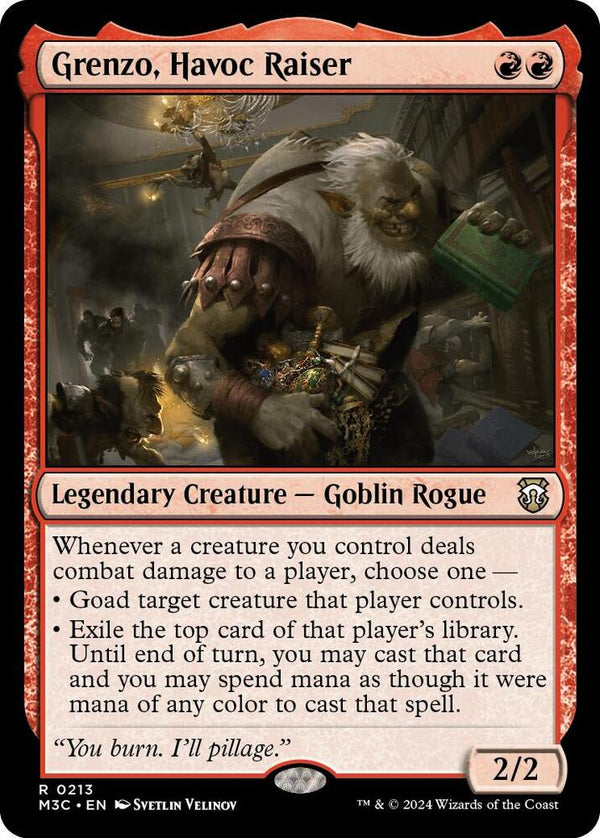 Grenzo, Havoc Raiser (Ripple Foil) - Magic: The Gathering