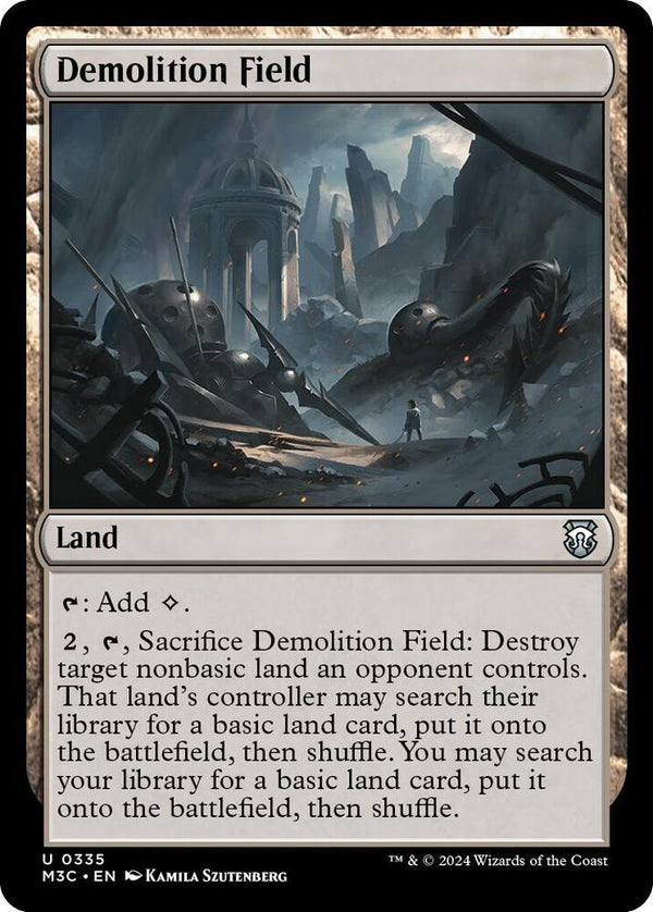 Demolition Field (Ripple Foil) - Magic: The Gathering