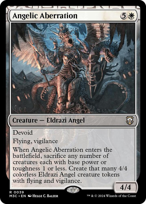 Angelic Aberration (Ripple Foil) - Magic: The Gathering