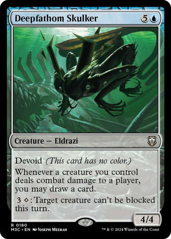 Deepfathom Skulker (Ripple Foil) - Magic: The Gathering