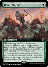 Desert Warfare (Extended Art) (Ripple Foil) - Magic: The Gathering