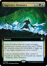 Aggressive Biomancy (Extended Art) (Ripple Foil) - Magic: The Gathering