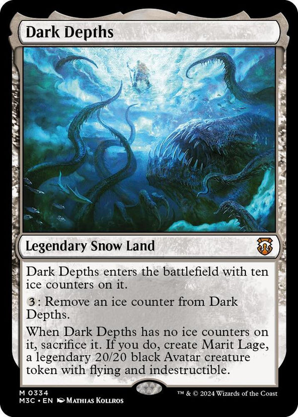 Dark Depths (Ripple Foil) - Magic: The Gathering