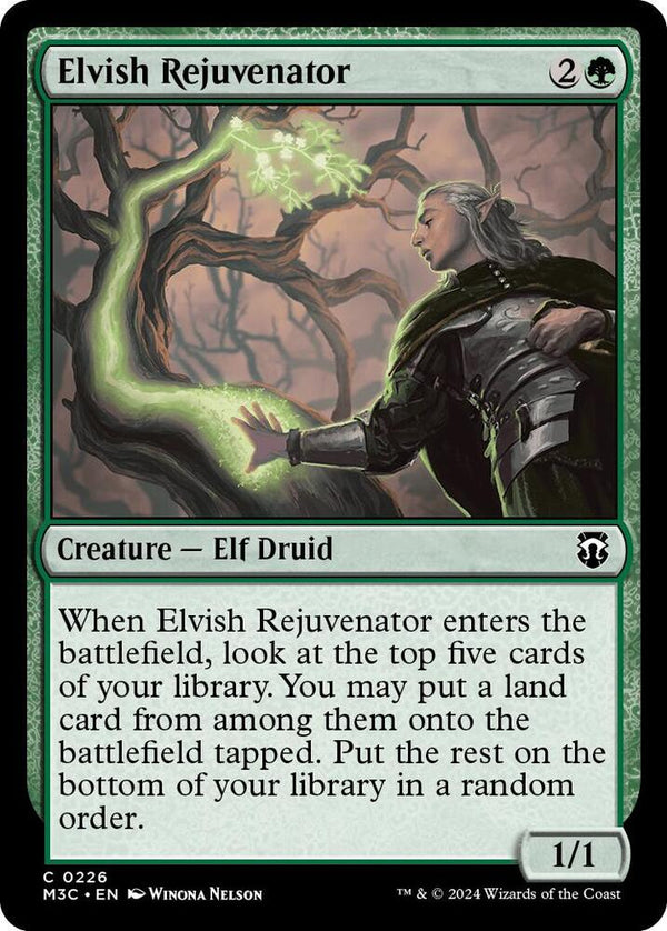 Elvish Rejuvenator (Ripple Foil) - Magic: The Gathering