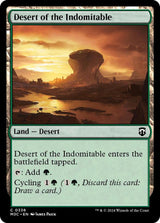 Desert of the Indomitable (Ripple Foil) - Magic: The Gathering