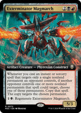 Exterminator Magmarch (Extended Art) (Ripple Foil) - Magic: The Gathering