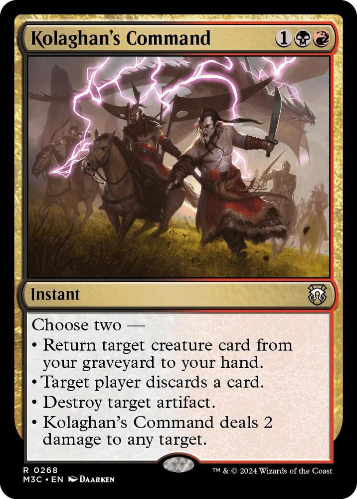Kolaghan's Command (Ripple Foil)