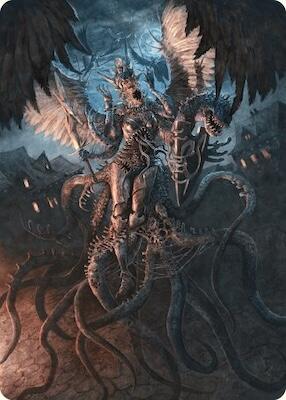 Angelic Aberration Art Card - Magic: The Gathering