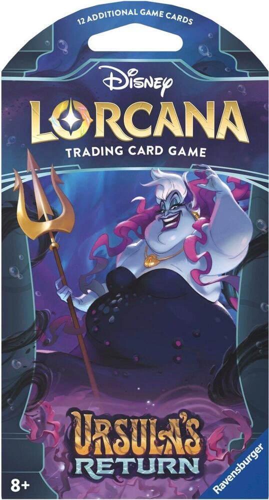 Disney Lorcana: Ursula's Return Sleeved Booster Pack - Disney Lorcana