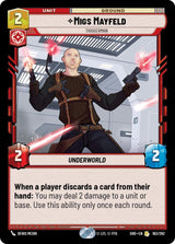 Migs Mayfeld - Triggerman - Star Wars Unlimited