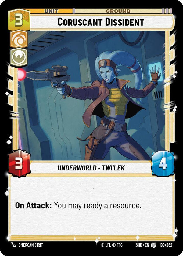 Coruscant Dissident - Star Wars Unlimited