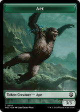Ape // Plant Double-Sided Token - Magic: The Gathering