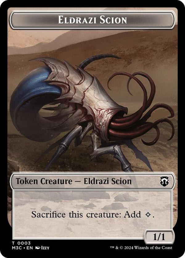 Eldrazi Scion // Eldrazi Spawn Double-Sided Token - Magic: The Gathering