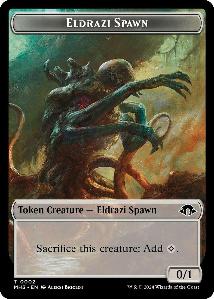 Eldrazi Spawn // Insect (0025) Double-Sided Token