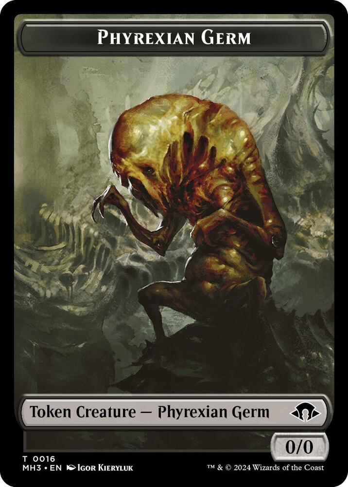 Phyrexian Germ // Food Double-Sided Token
