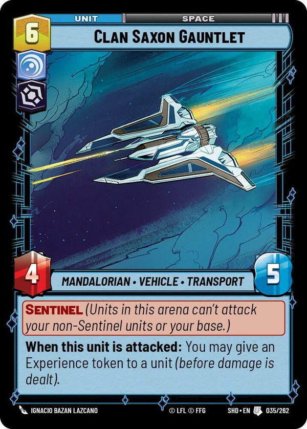 Clan Saxon Gauntlet - Star Wars Unlimited