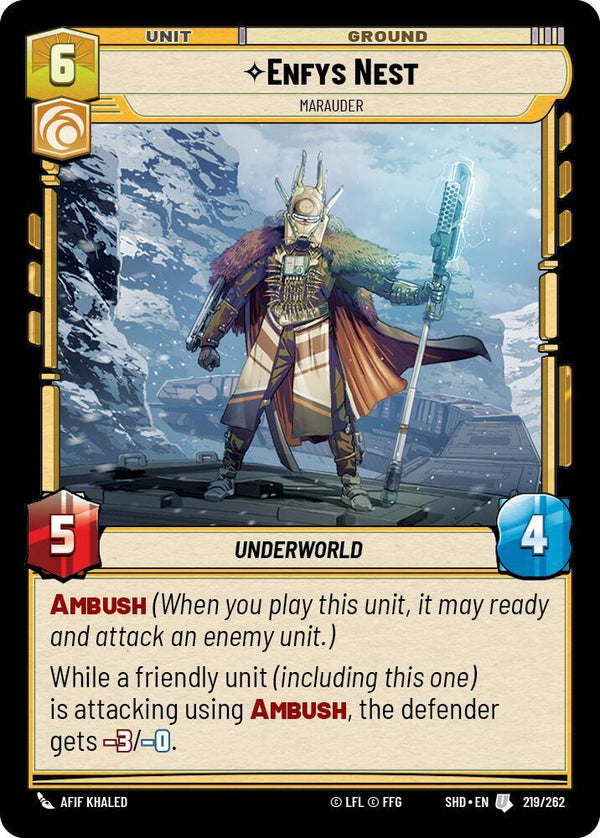 Enfys Nest - Marauder - Star Wars Unlimited