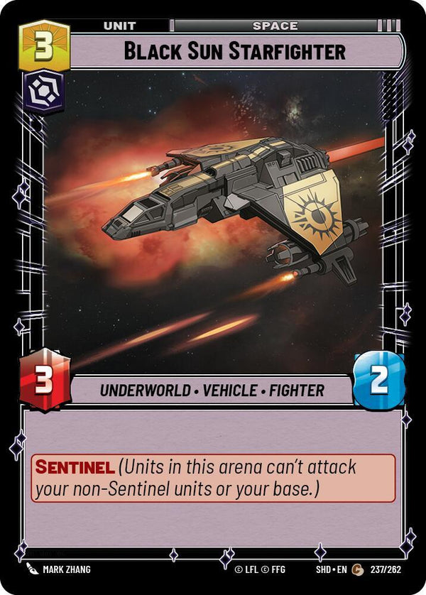 Black Sun Starfighter - Star Wars Unlimited