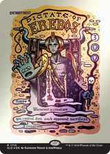 Dictate of Erebos (Rainbow Foil) - Magic: The Gathering