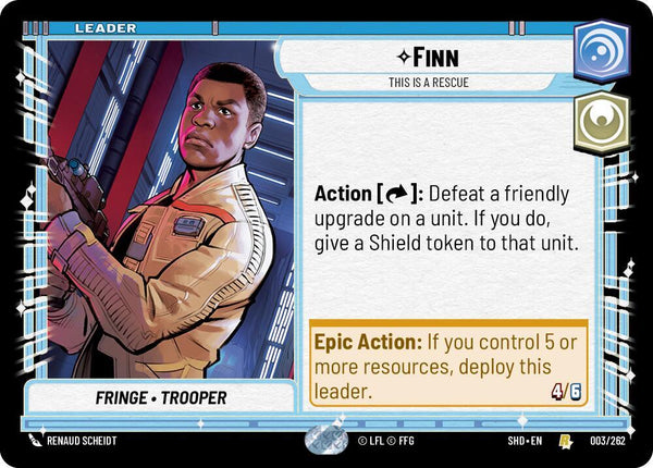 Finn - This is a Rescue - Star Wars Unlimited