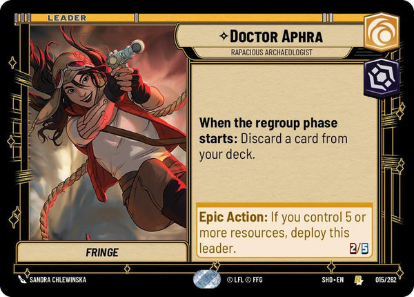 Doctor Aphra - Rapacious Archaeologist - Star Wars Unlimited