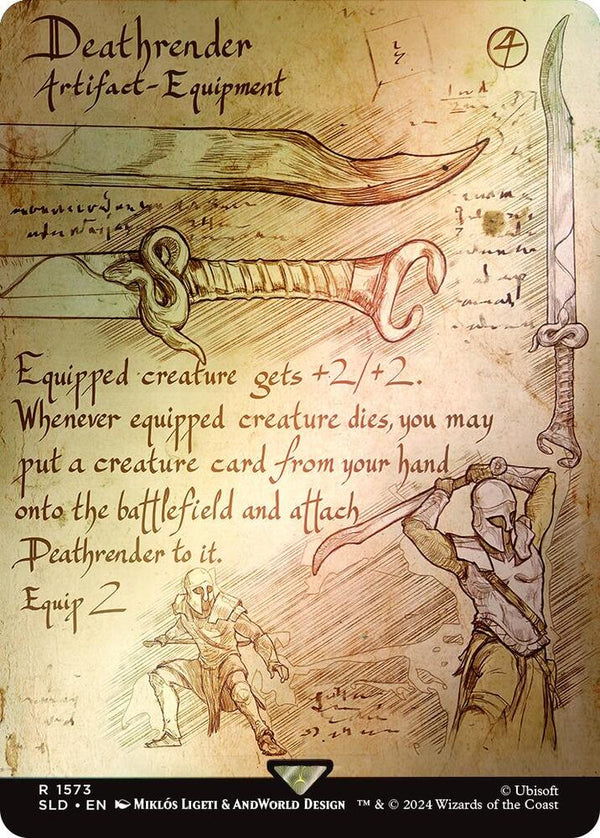 Deathrender (Rainbow Foil) - Magic: The Gathering