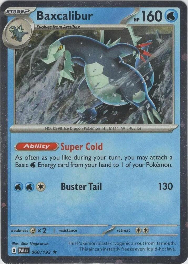 Baxcalibur - 060/193 (Cosmos Holo) - Pokémon