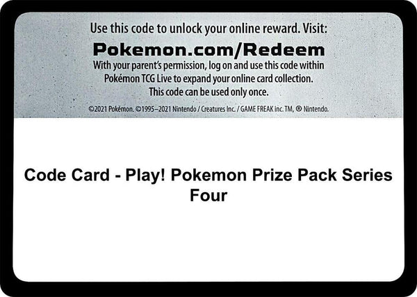Code Card - Play! Pokemon Prize Pack Series Four - Pokémon