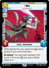 Rey - Keeping the Past - Star Wars Unlimited