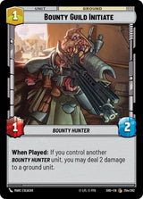 Bounty Guild Initiate - Star Wars Unlimited