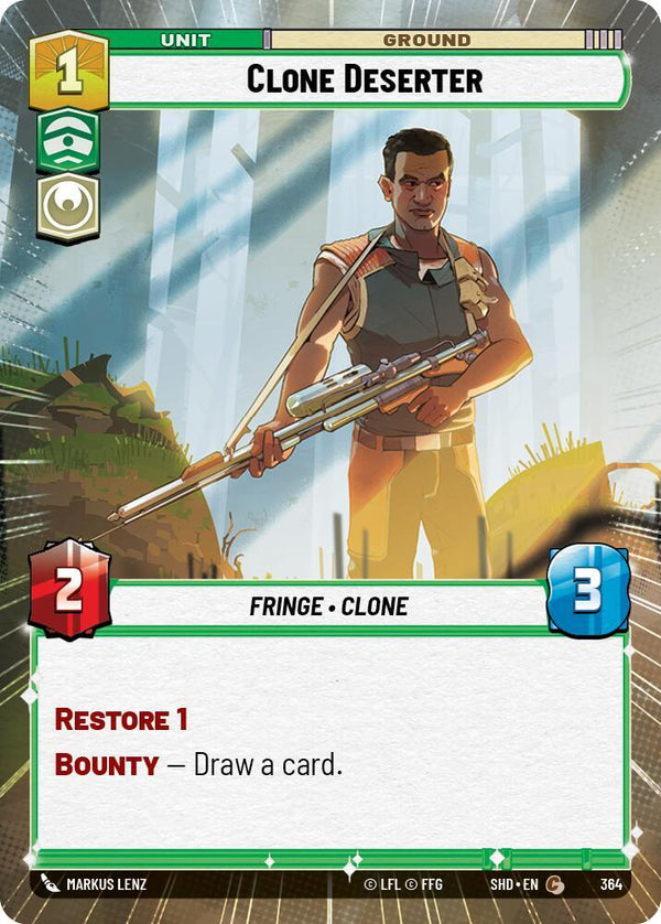 Clone Deserter (Hyperspace) - Star Wars Unlimited