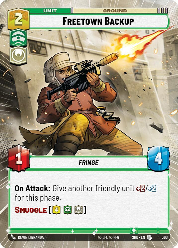 Freetown Backup (Hyperspace) - Star Wars Unlimited
