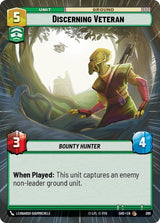 Discerning Veteran (Hyperspace) - Star Wars Unlimited