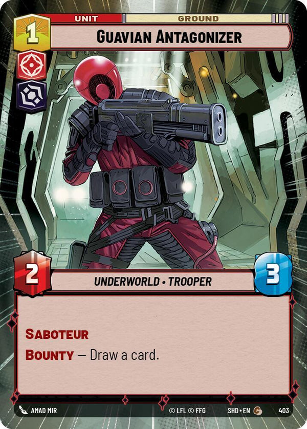Guavian Antagonizer (Hyperspace) - Star Wars Unlimited