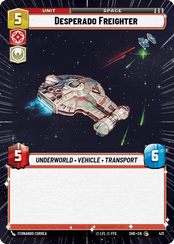 Desperado Freighter (Hyperspace) - Star Wars Unlimited