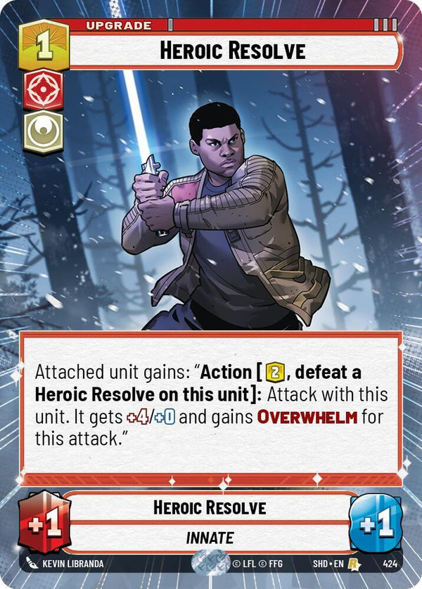 Heroic Resolve (Hyperspace) - Star Wars Unlimited