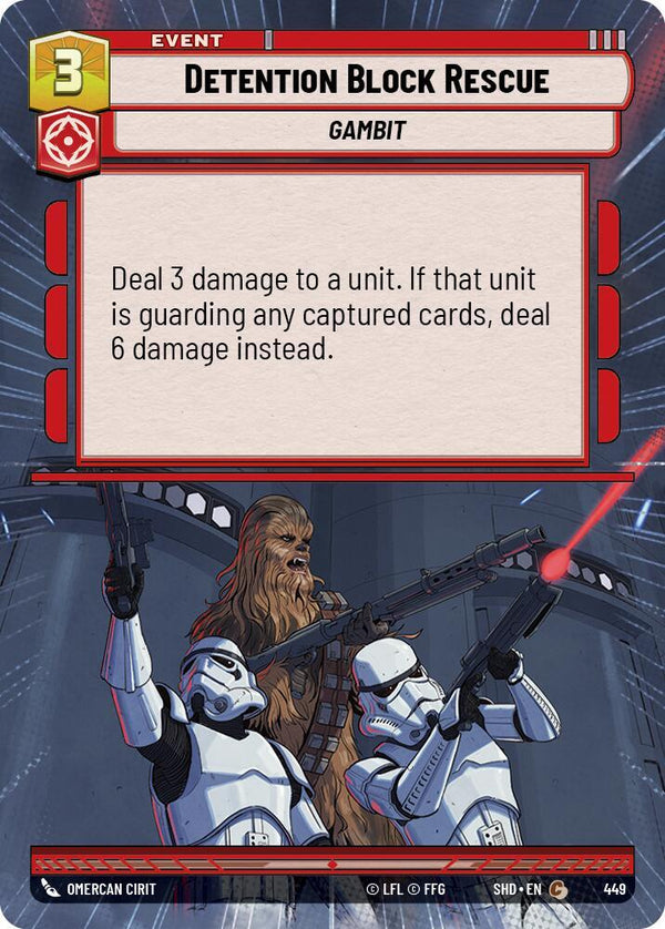 Detention Block Rescue (Hyperspace) - Star Wars Unlimited