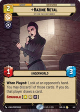 Bazine Netal - Spy for the First Order (Hyperspace) - Star Wars Unlimited