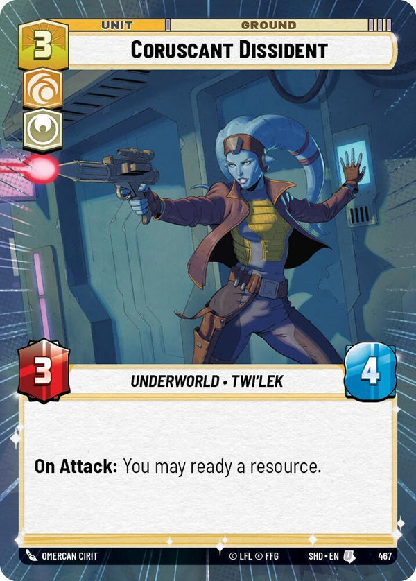 Coruscant Dissident (Hyperspace) - Star Wars Unlimited